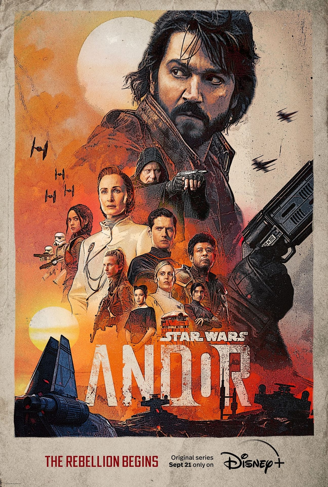 Andor: New Rogue One Prequel Spinoff Series Images, Key Art ...