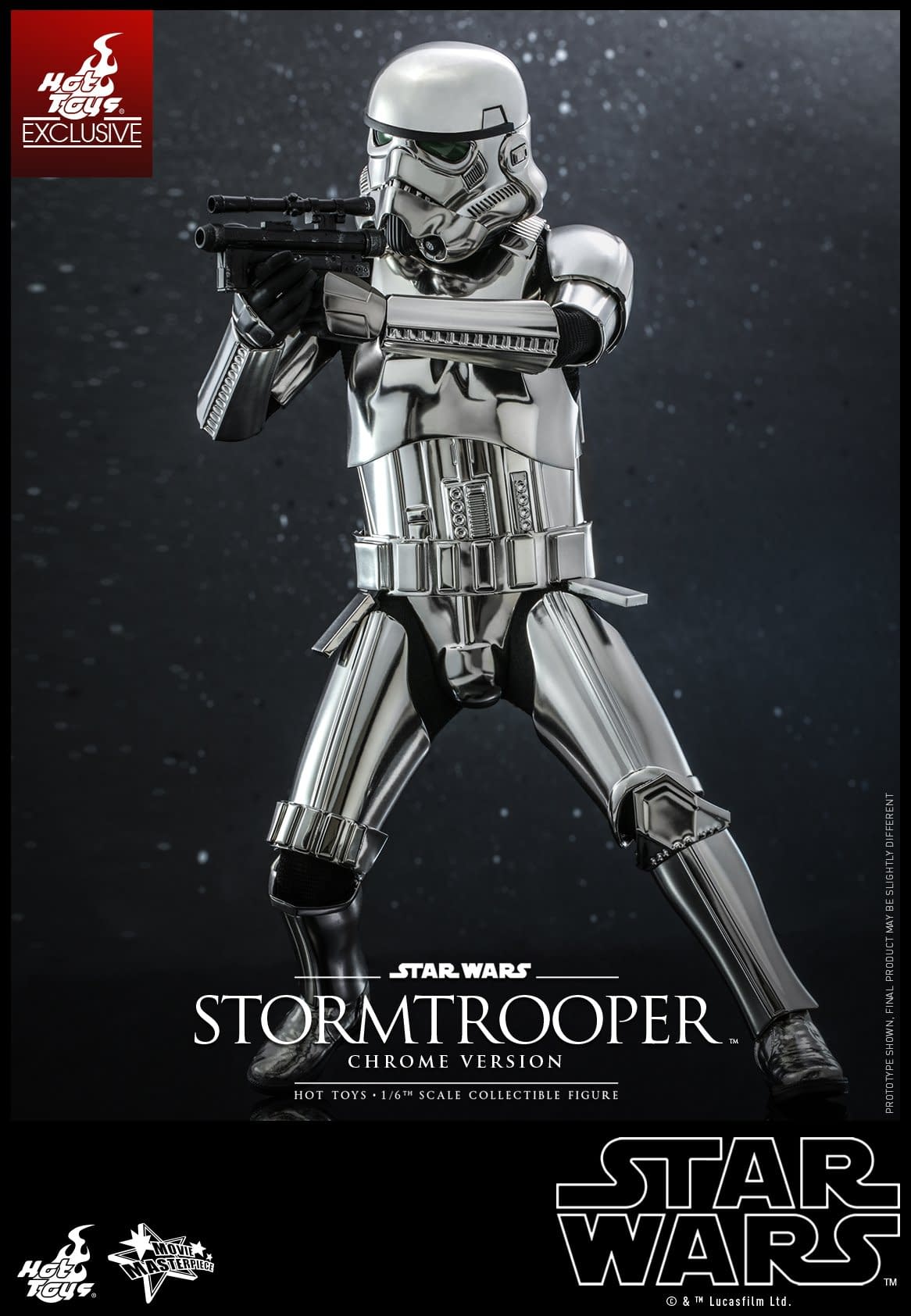 Star Wars Chrome Stormtrooper Revealed as New Hot Toys Exclusive 