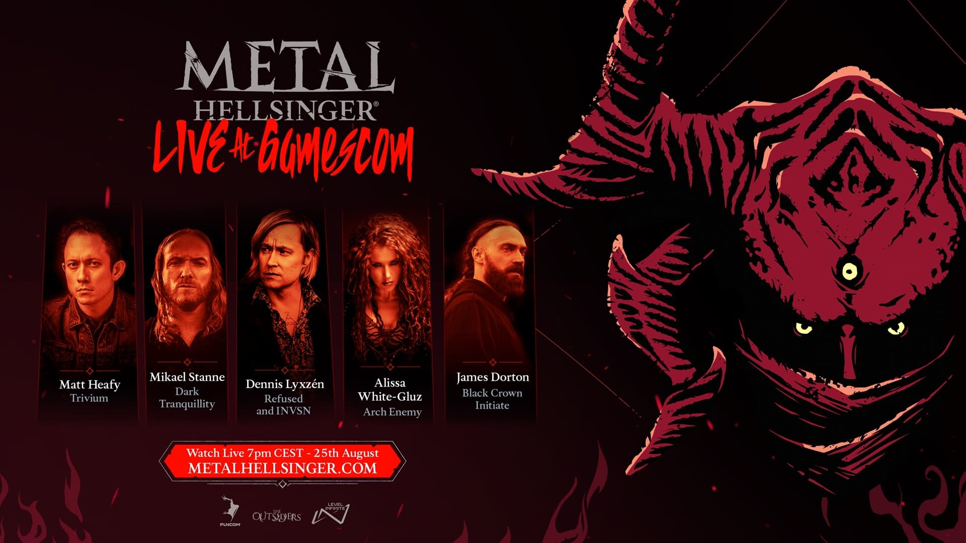 Metal Hellsinger Trailer  Summer Game Fest 2022 