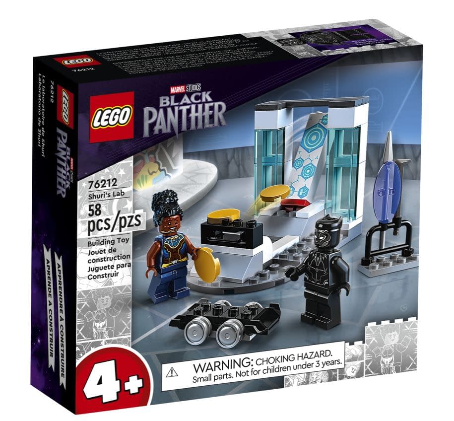 Strict Production center Sway Shuir's Lab Comes to Life with New Mini Black Panther LEGO Set