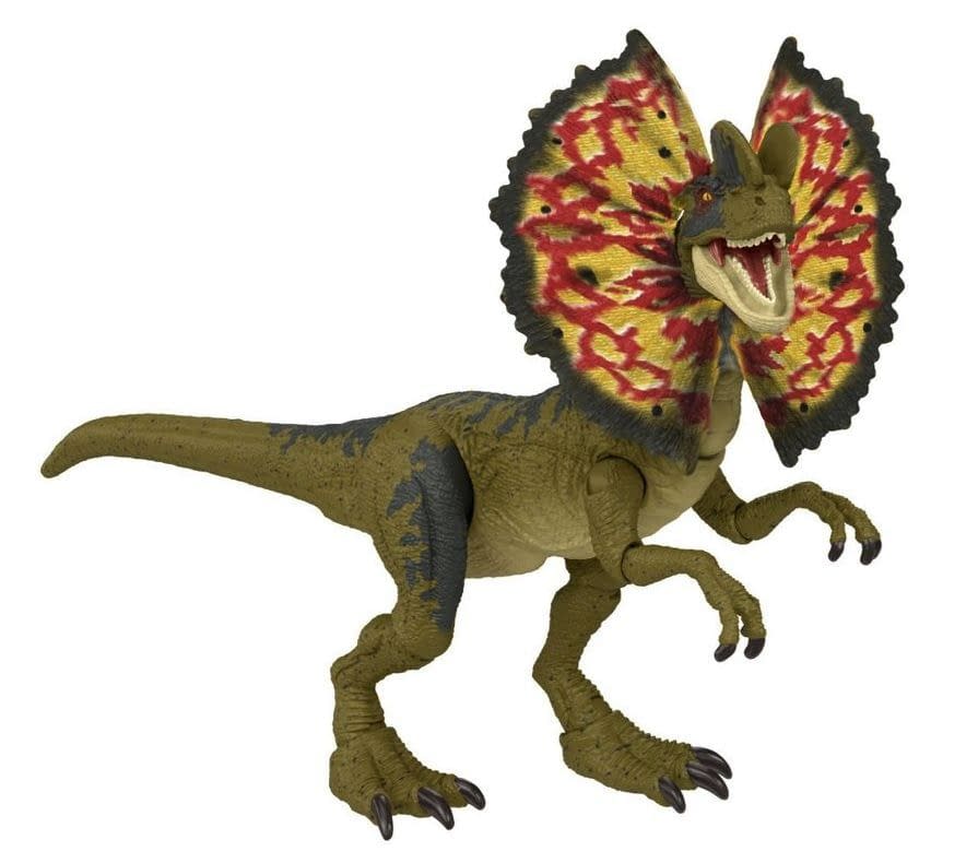 Jurassic Park Dilophosaurus Comes to Mattel's Hammond Collection 