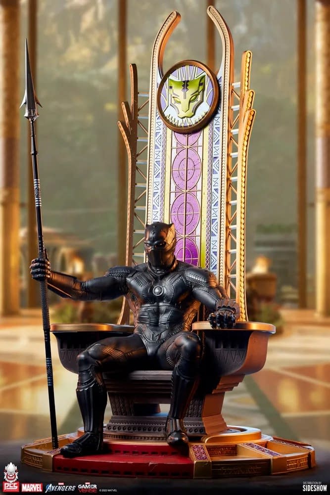 Black Panther Sits On His Throne with New PCS Collectibles 
