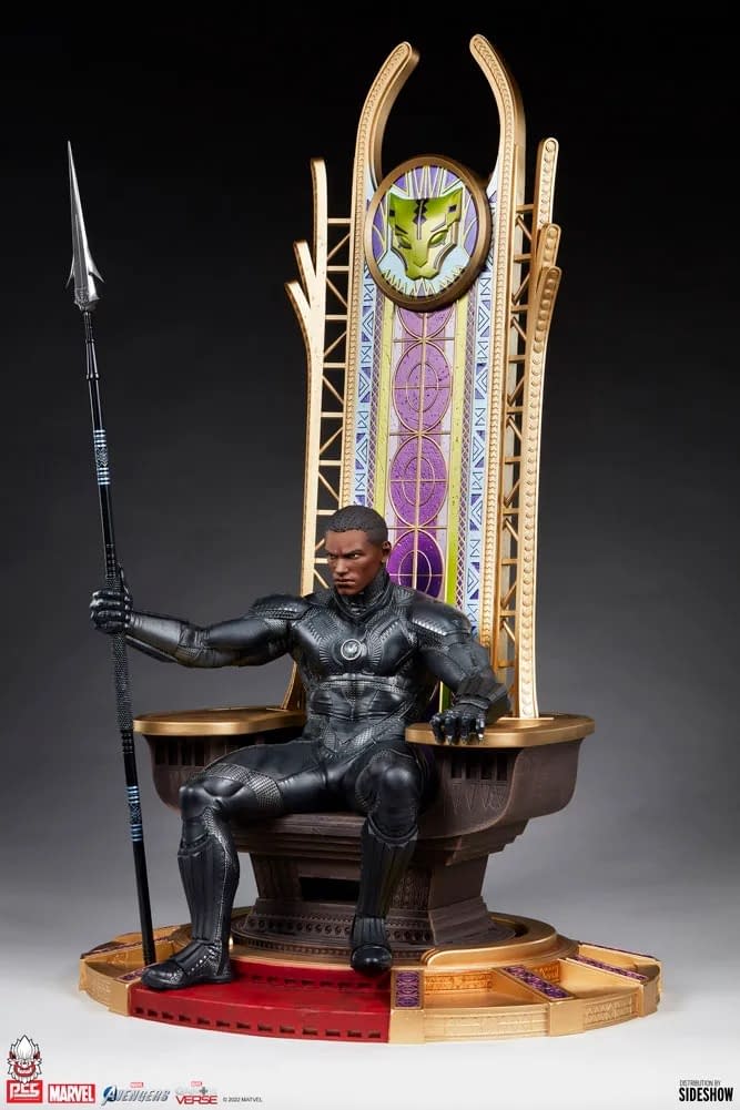 Black Panther Sits On His Throne with New PCS Collectibles 