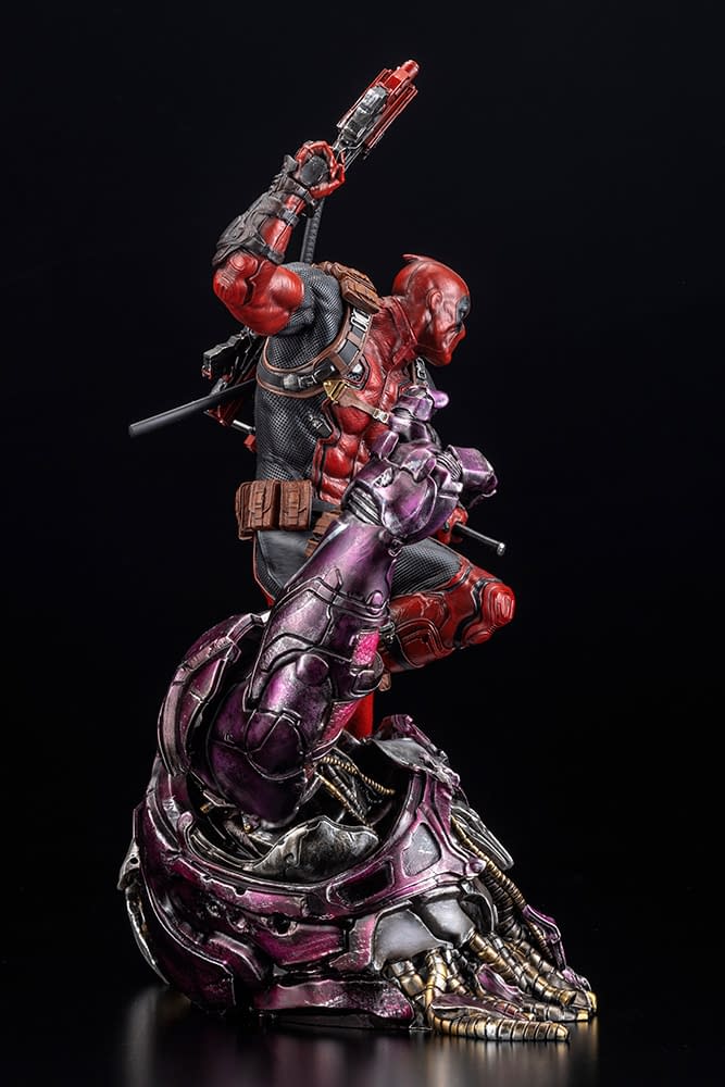 Deadpool FineArt Statue Signature Series Statue Debuts from Kotobukiya