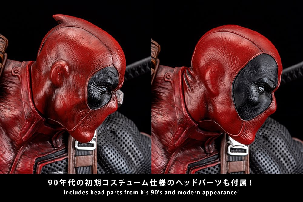 Deadpool FineArt Statue Signature Series Statue Debuts from Kotobukiya