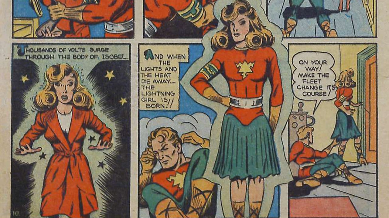 The Rare Debut of Lightning Girl & Other Lightning Comics, at Auction