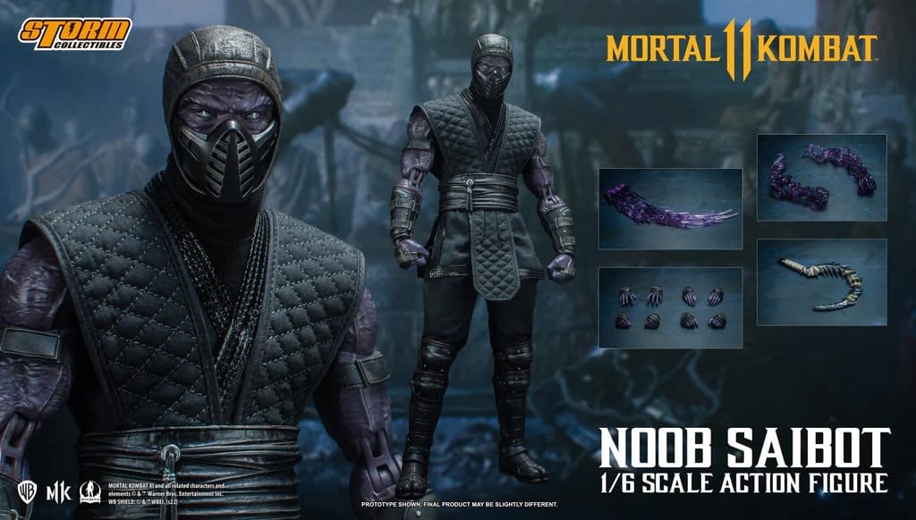 PCS Collectibles Debuts New Mortal Kombat Noob Saibot Statue