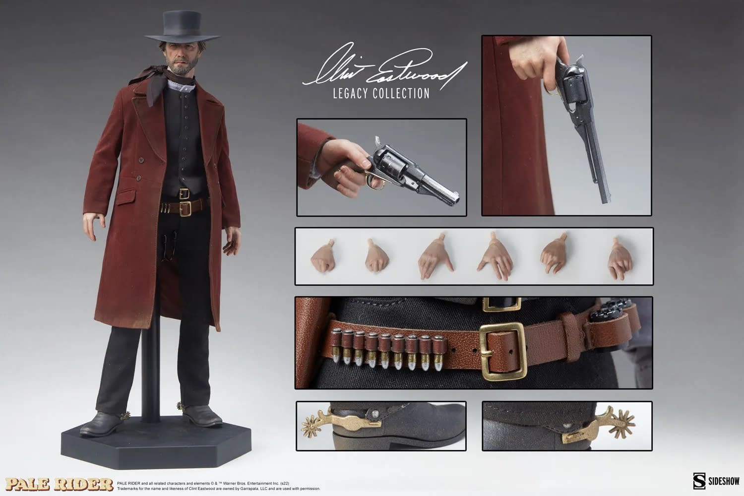 Sideshow Debuts New Clint Eastwood Legacy Figure with Pale Rider 