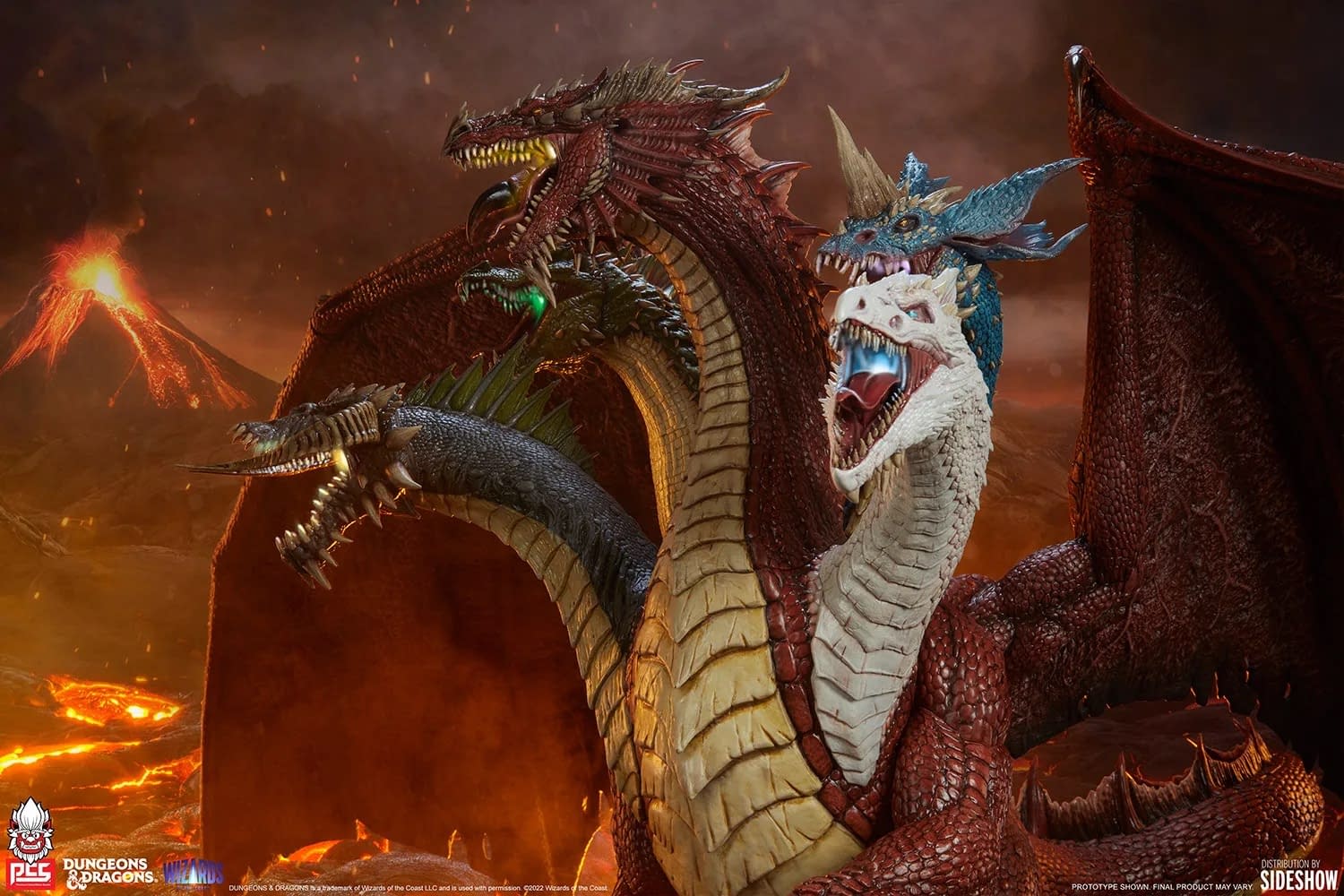 Dungeons & Dragons Tiamat Rises to Power with Incredible PCS Statue