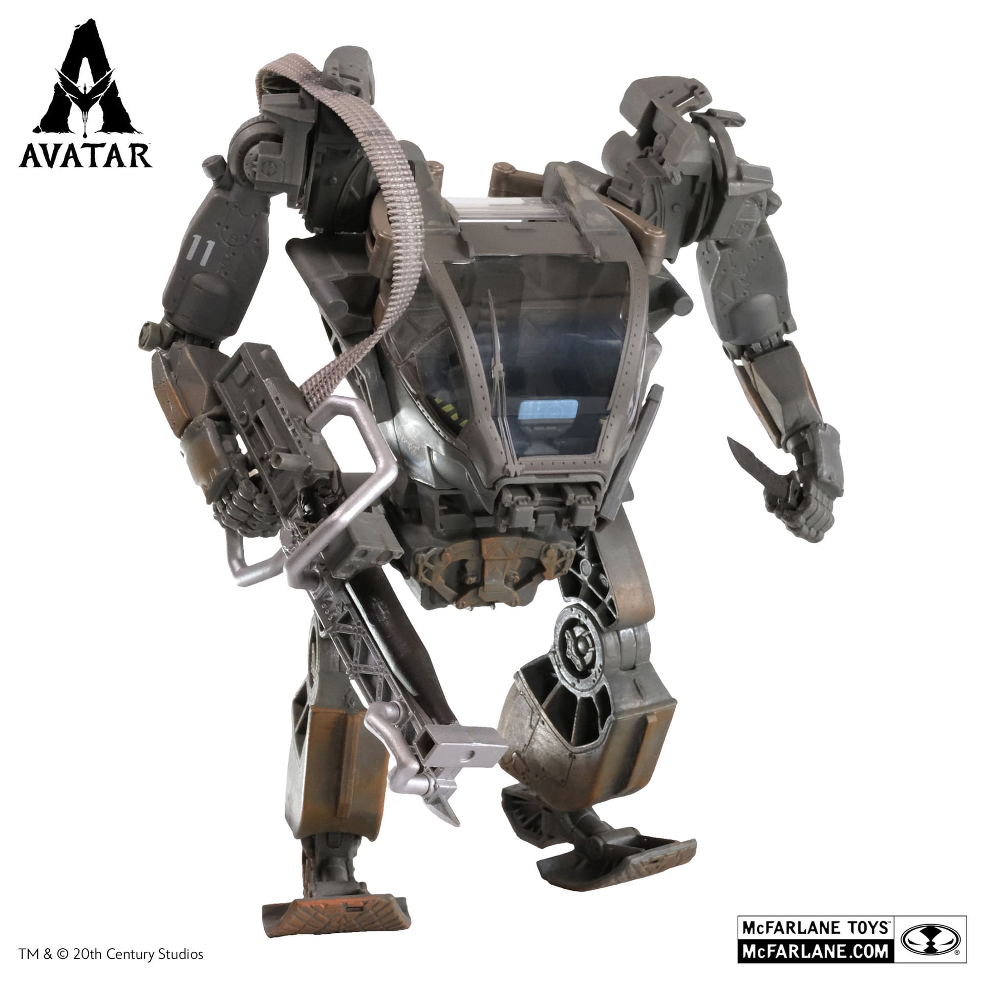 Avatar's Colonel Quaritch and His AMP Suit Arrive at McFarlane Toys