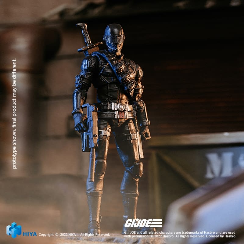 G.I. Joe Comes to Hiya Toys As They Debut 1/18 Snake Eyes Figures 