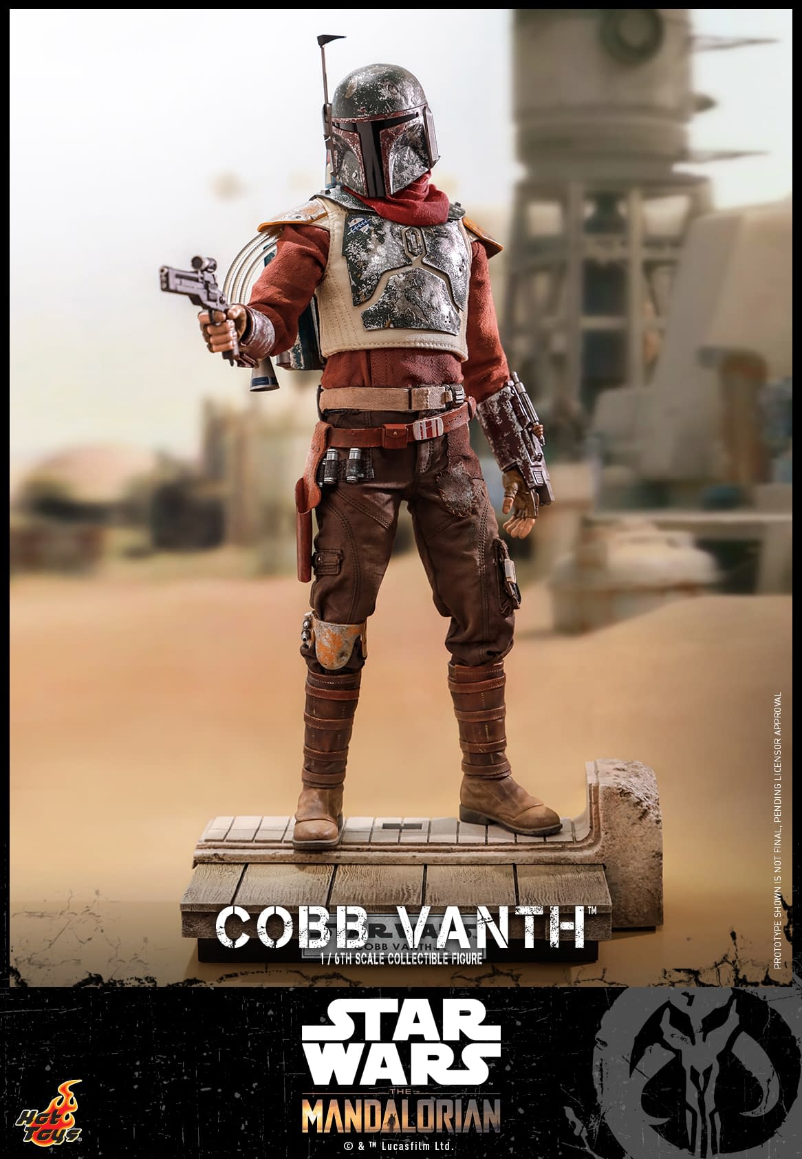 Star Wars: The Mandalorian Cobb Vanth Finally Arrives at Hot Toys