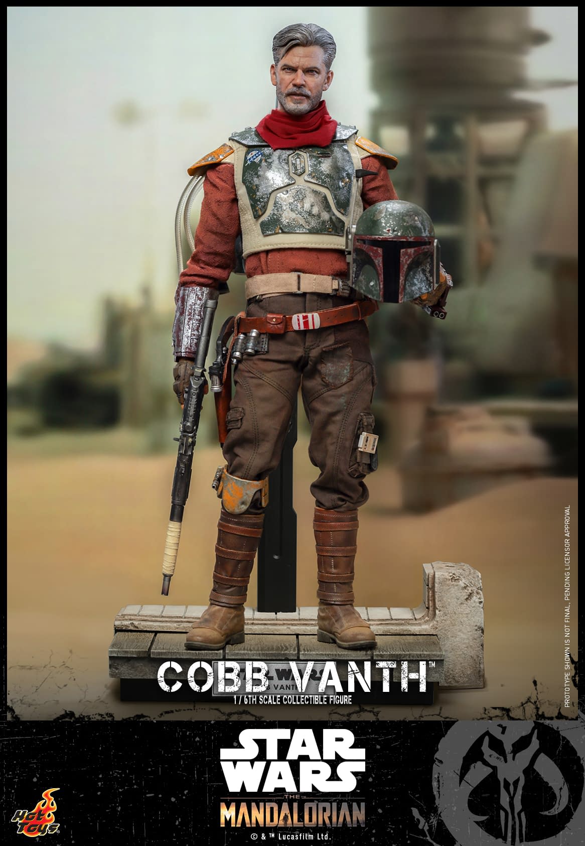 Star Wars: The Mandalorian Cobb Vanth Finally Arrives at Hot Toys