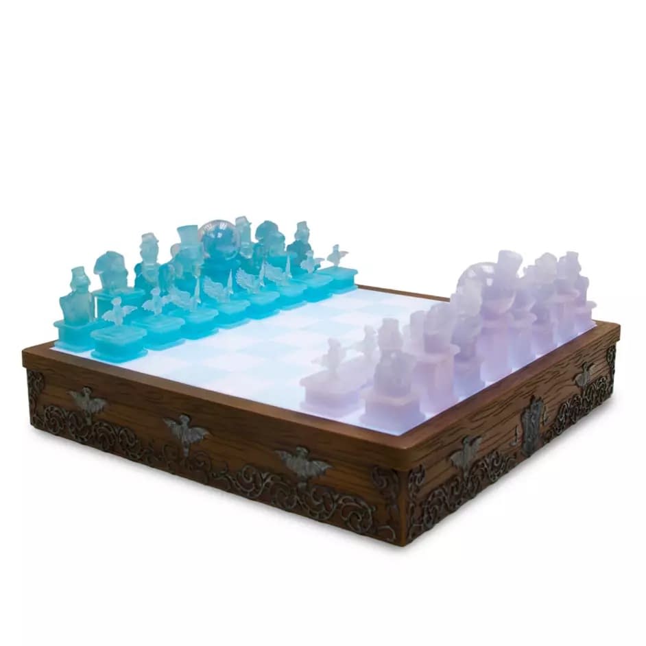 Disney Reveals Spooky The Haunted Mansion Light-Up Chess Set 