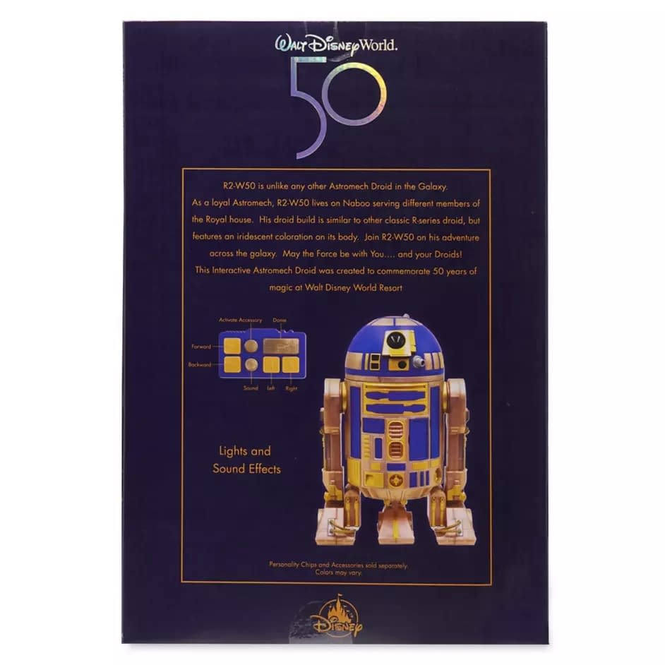Exclusive Star Wars Droid Arrives for Walt Disney World 50th Anniversary