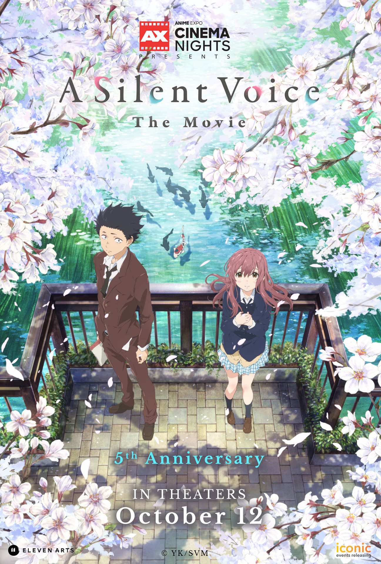 A Silent Voice Anime Movie Coming to Theatres on October 12th