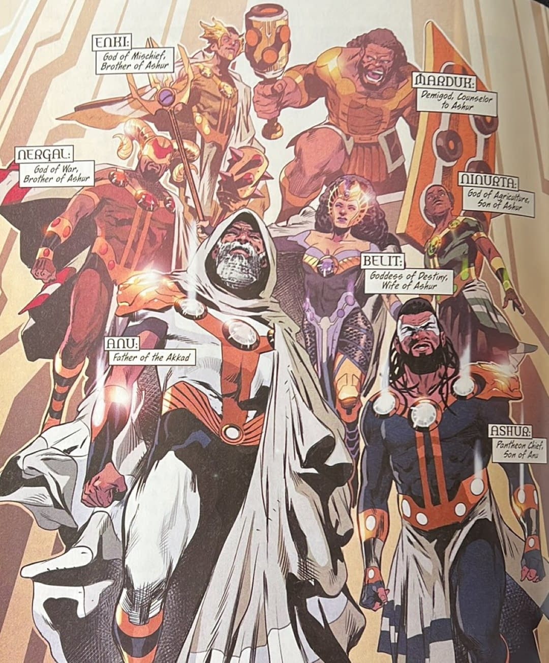 Marvel Comics' Pantheon of gods