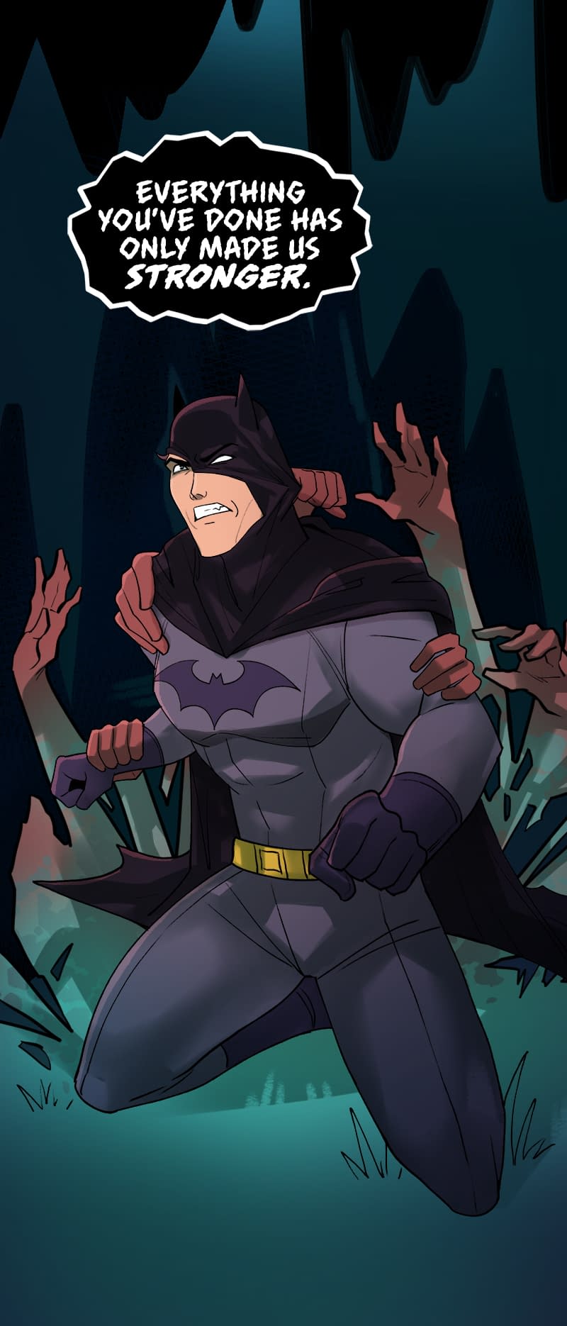 Webtoon reveals creative team & first look at BATMAN: WAYNE FAMILY