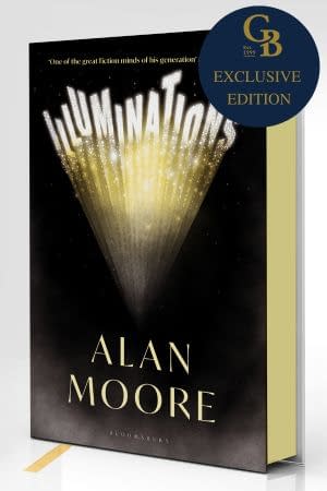 Alan Moore's Illuminations, Signed And Sprayed In Gold From Goldsboro