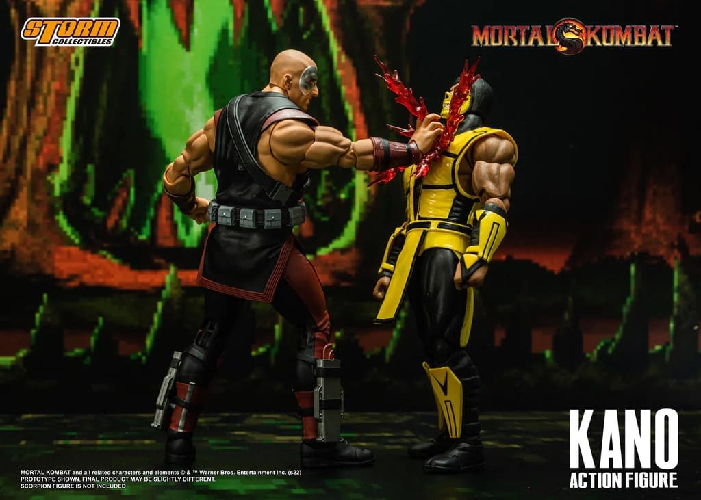 Mortal Kombat Kano is Out for Blood with New Storm Collectibles Figure