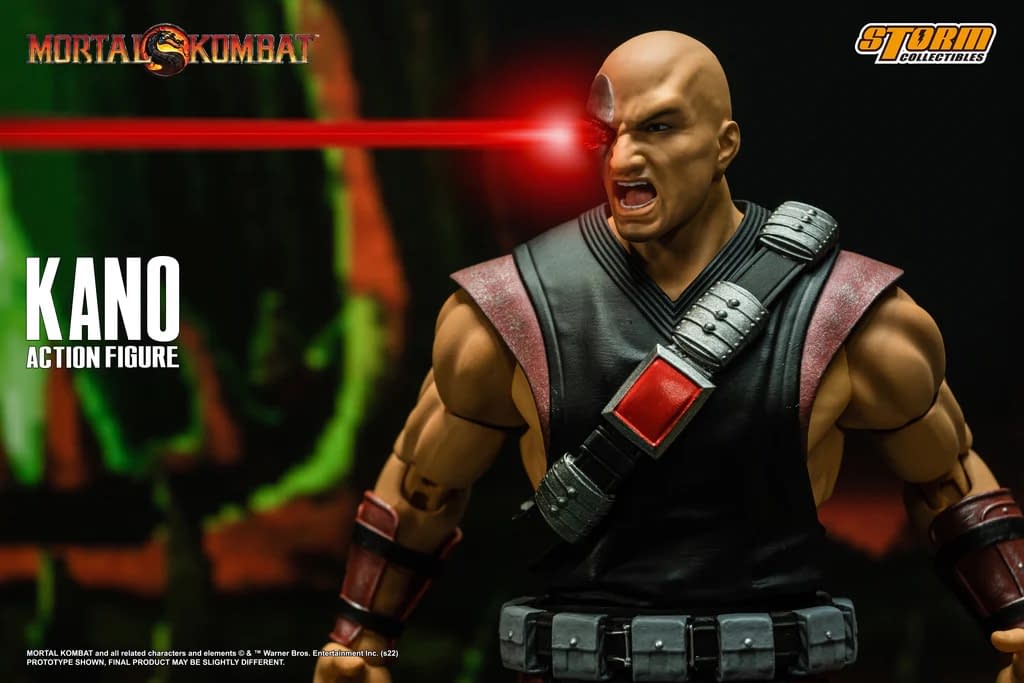 Mortal Kombat Kano is Out for Blood with New Storm Collectibles Figure