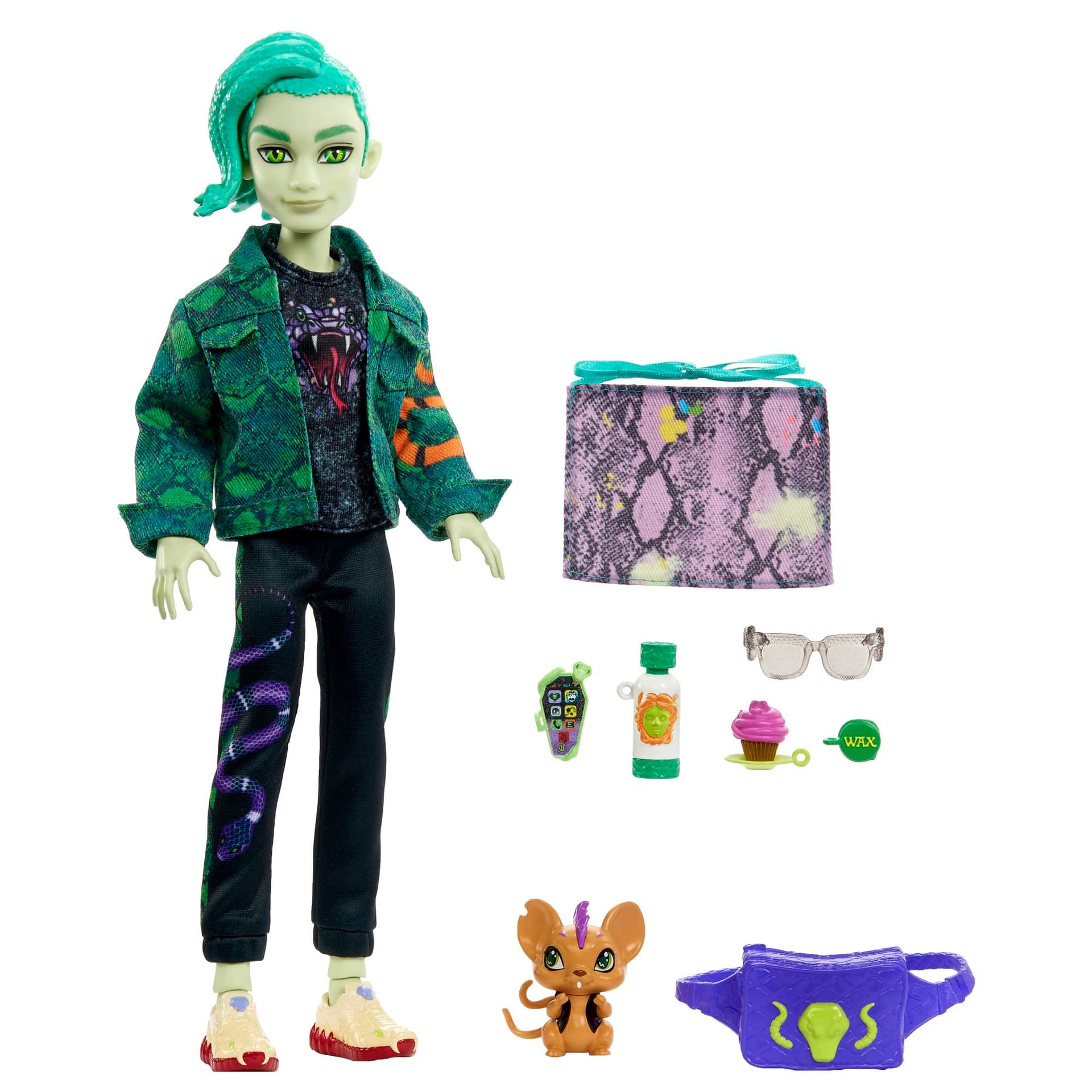 Deuce Gorgon Monster High The Movie Green Jacket