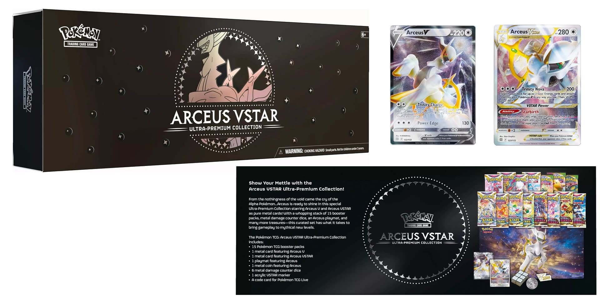 Pokemon Tcg Arceus Ultra Premium Collection Is Gamestop Exclusive