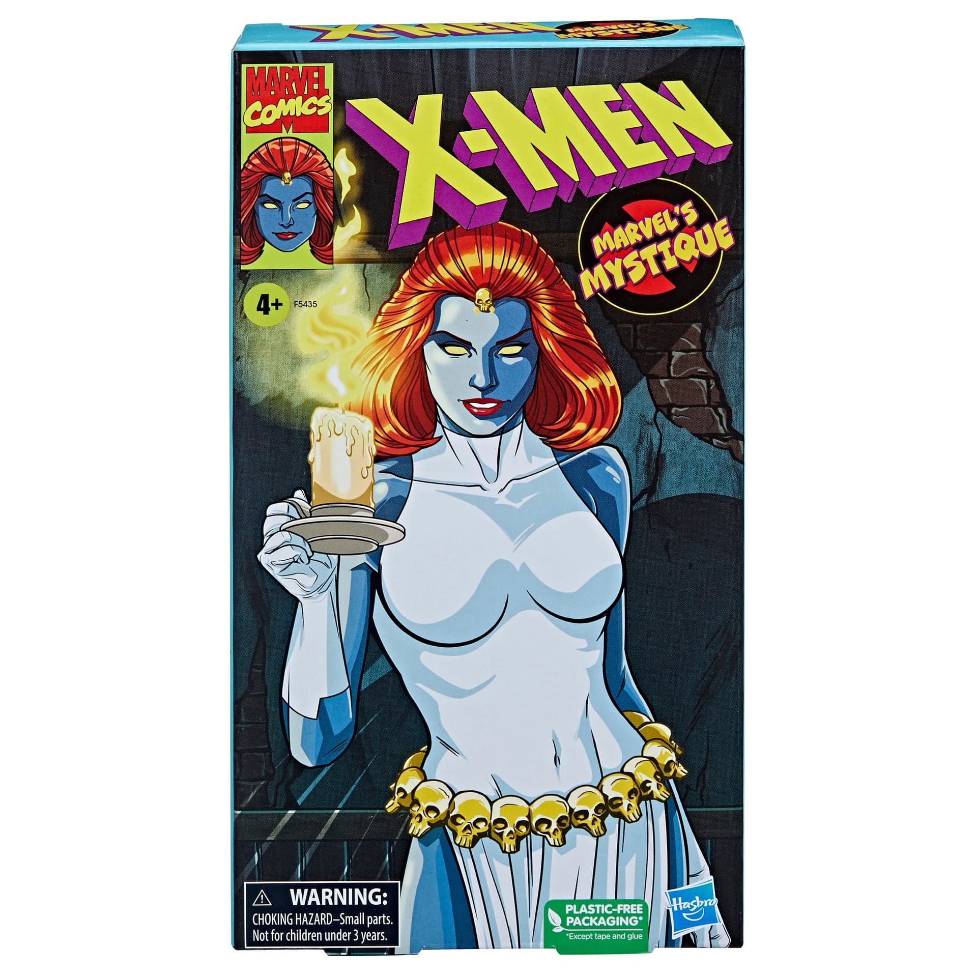 Animated Mystique Marvel Legends VHS Figure Finally Debuts from Hasbro