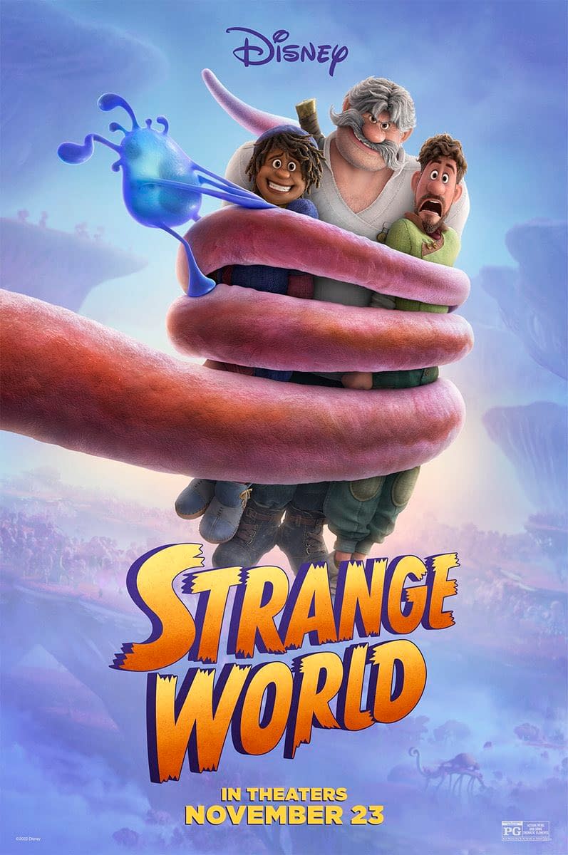 Strange World New Poster & Images From The Next Disney Animated Film