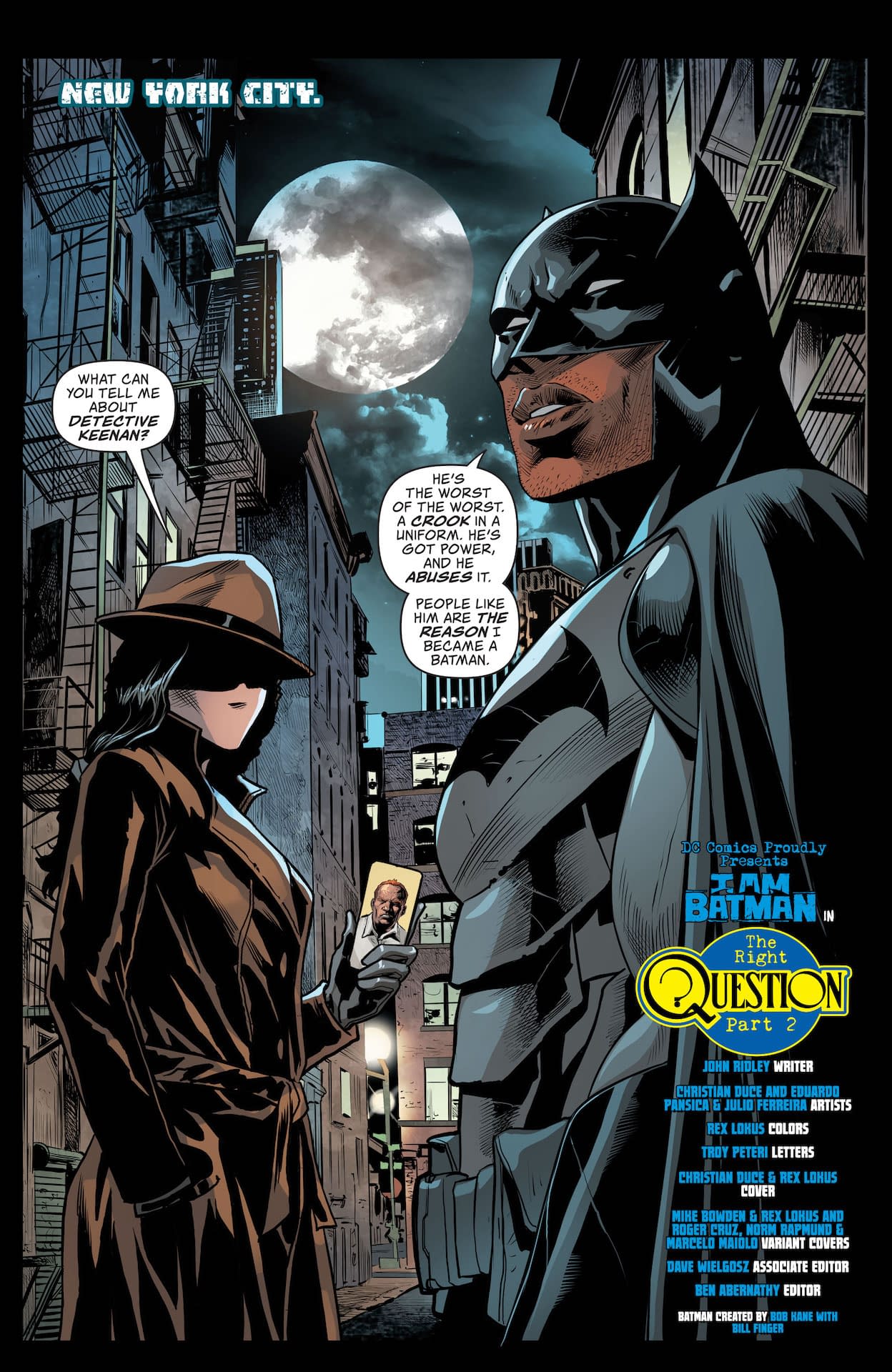 I Am Batman #13 Preview: Evidence? What Evidence?!