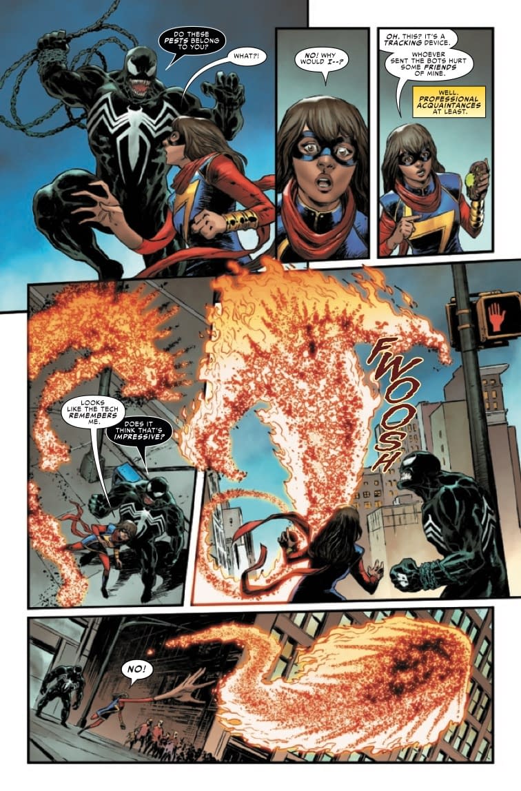 Ms Marvel And Venom 1 Preview The Final Team Up 