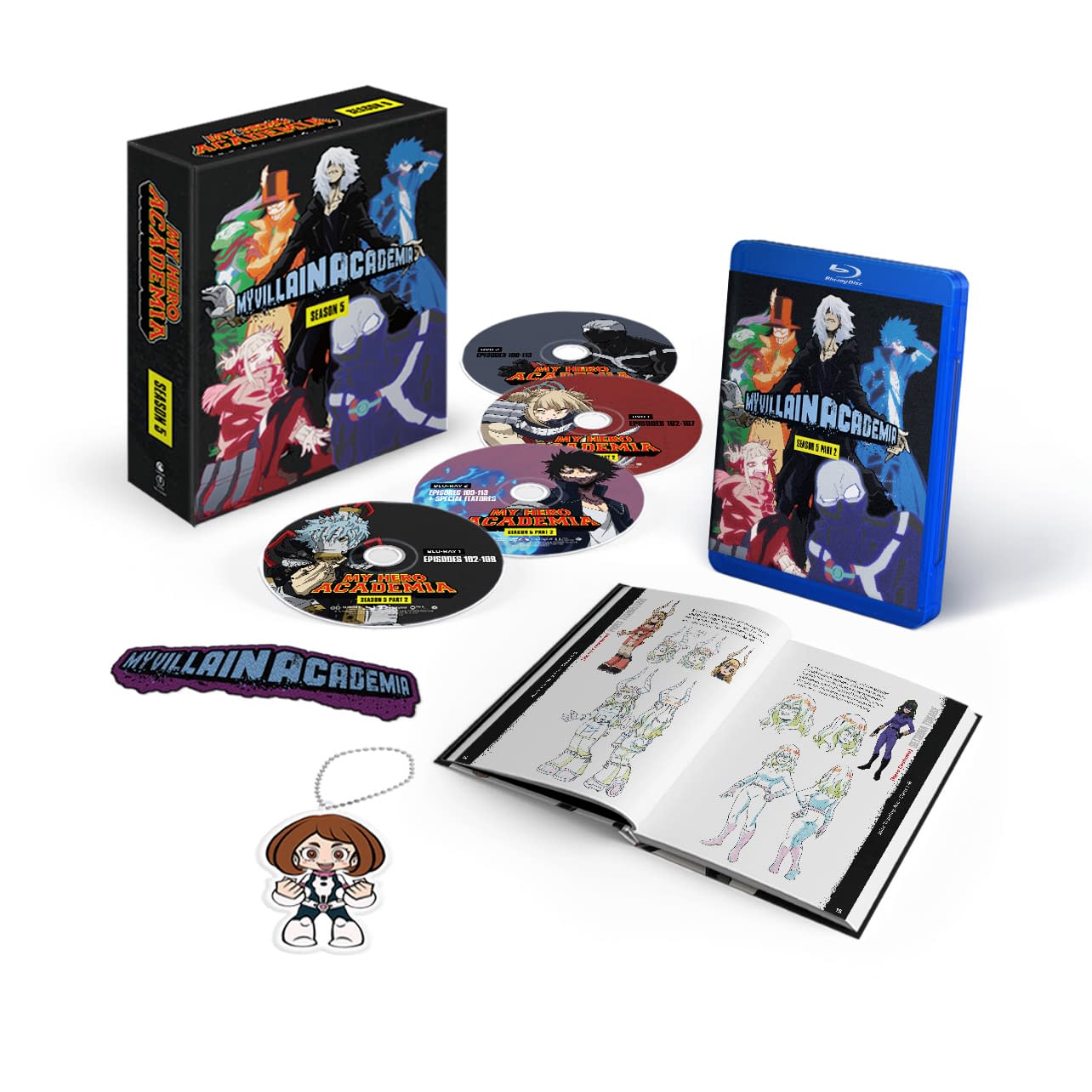  My Hero Academia: Season 6 - Part 1 - Blu-ray + DVD : Various,  Various: Movies & TV