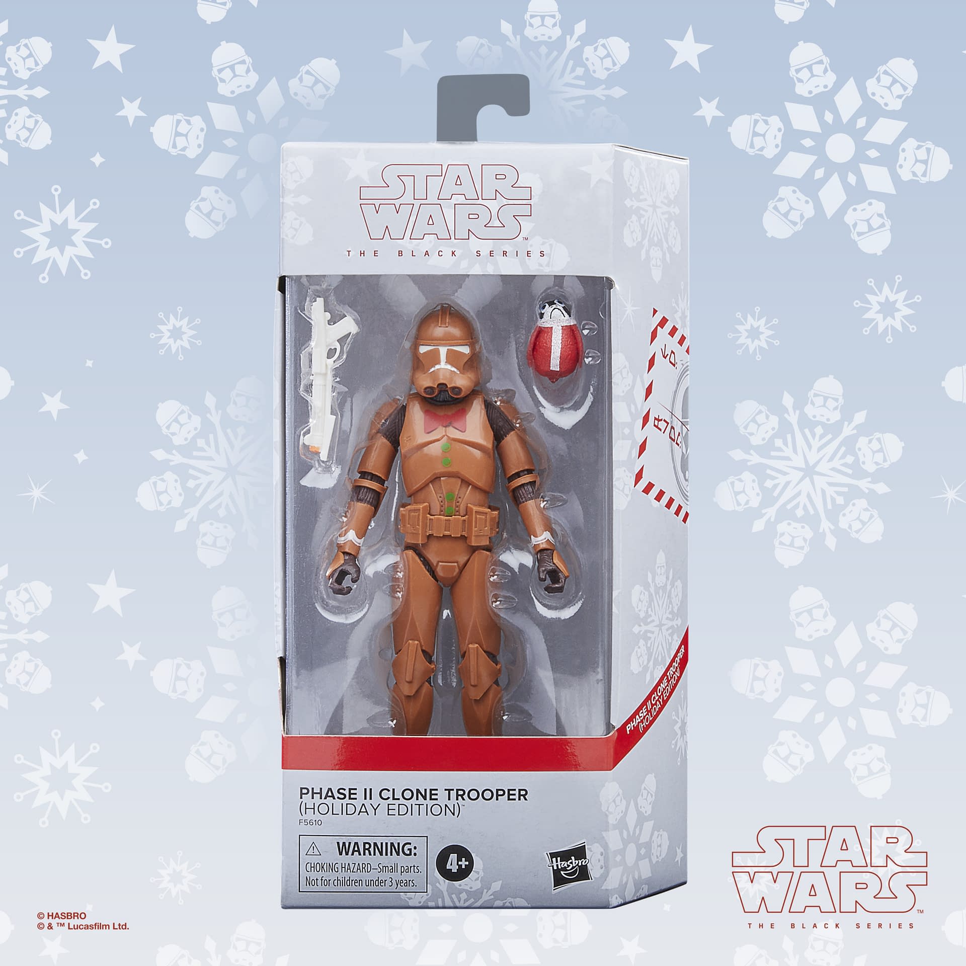 Star Wars Gingerbread Clone Trooper is Ready for Frosting with Hasbro