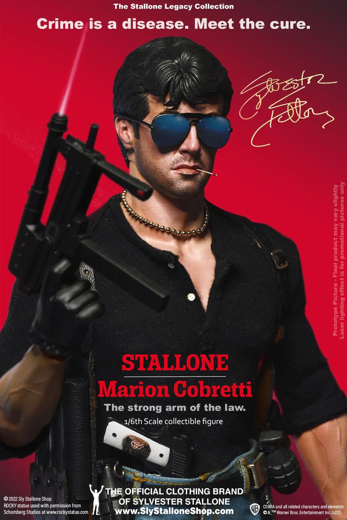 Sylvester Stallone: The Legacy Collection Cobra (1986) Figure Revealed