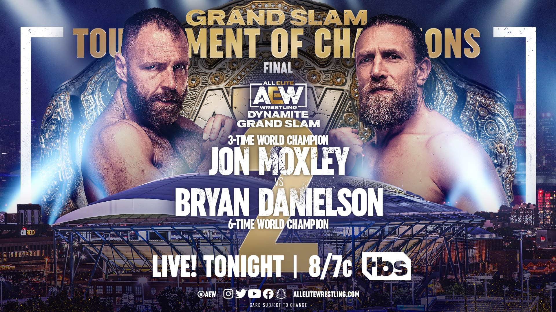 Jon Moxley Wins AEW Title for Third Time at Grand Slam Dynamite