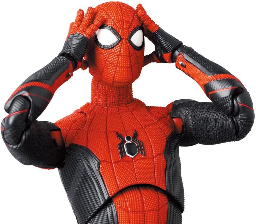 Spider-Man Dons with Upgrade Suit from No Way Home with MAFEX