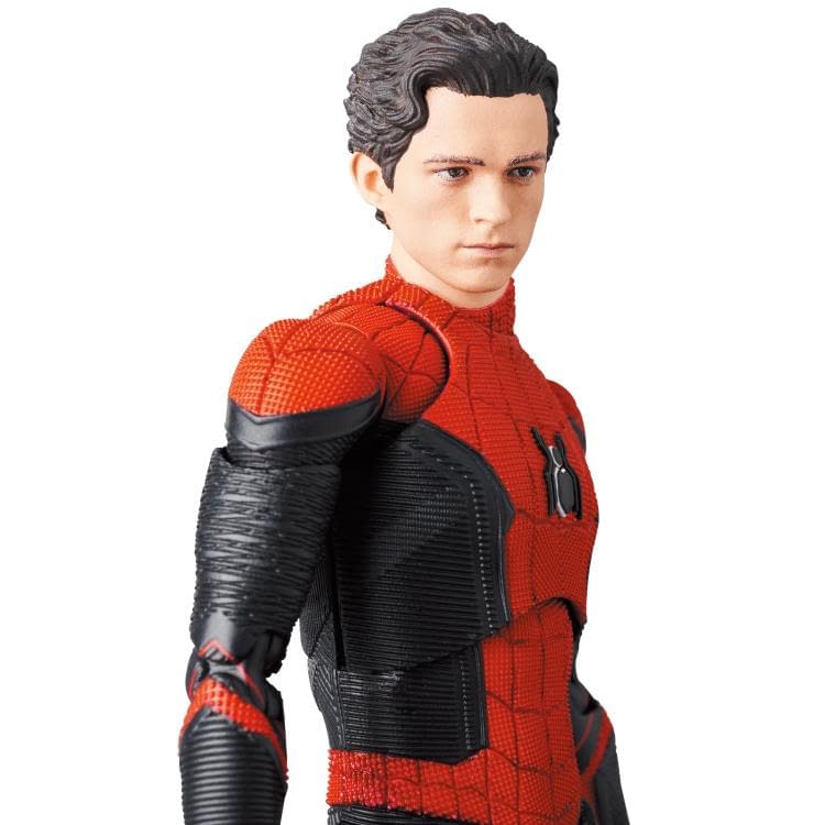 Spider-Man Dons with Upgrade Suit from No Way Home with MAFEX