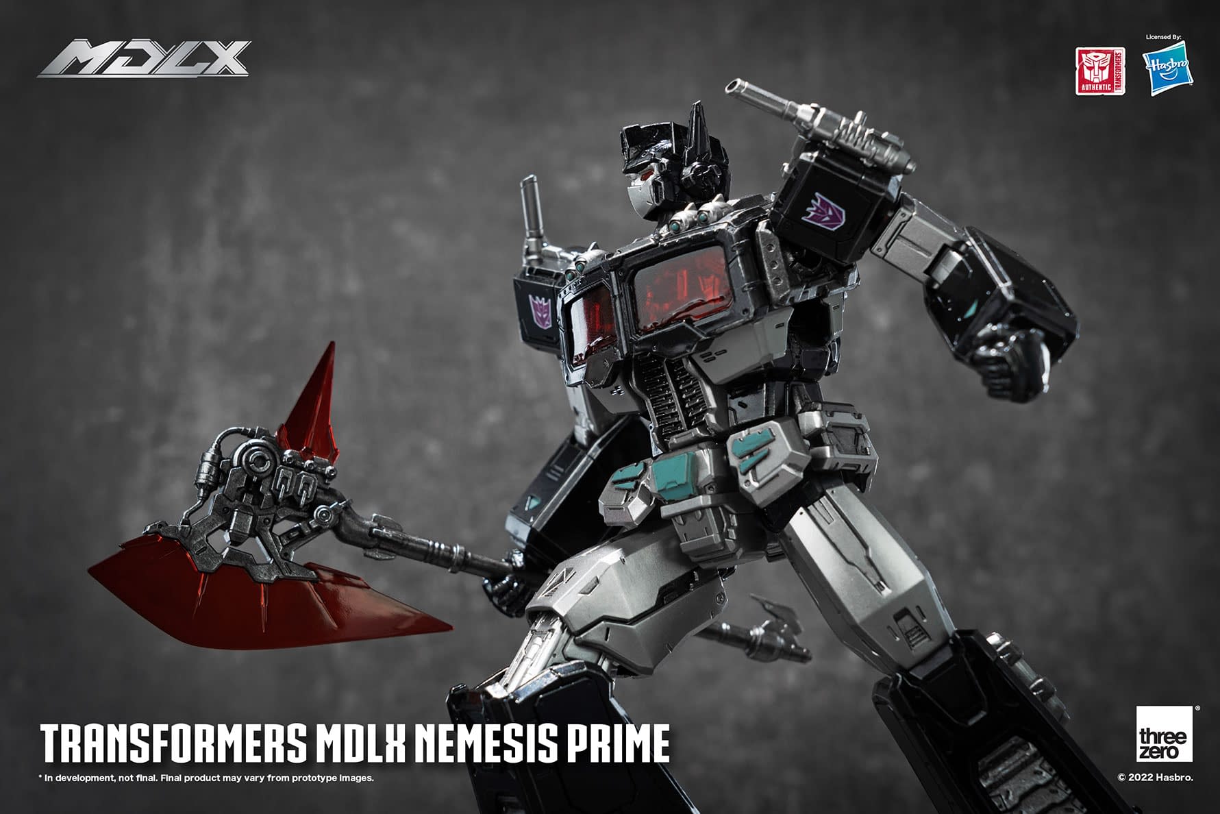 Transfomers Nemesis Prime Comes To threezero's Die-Cast MDLX Line