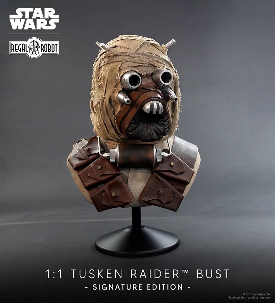 Regal Robot Reveals Life-Size Star Wars Tusken Raider Signature Bust