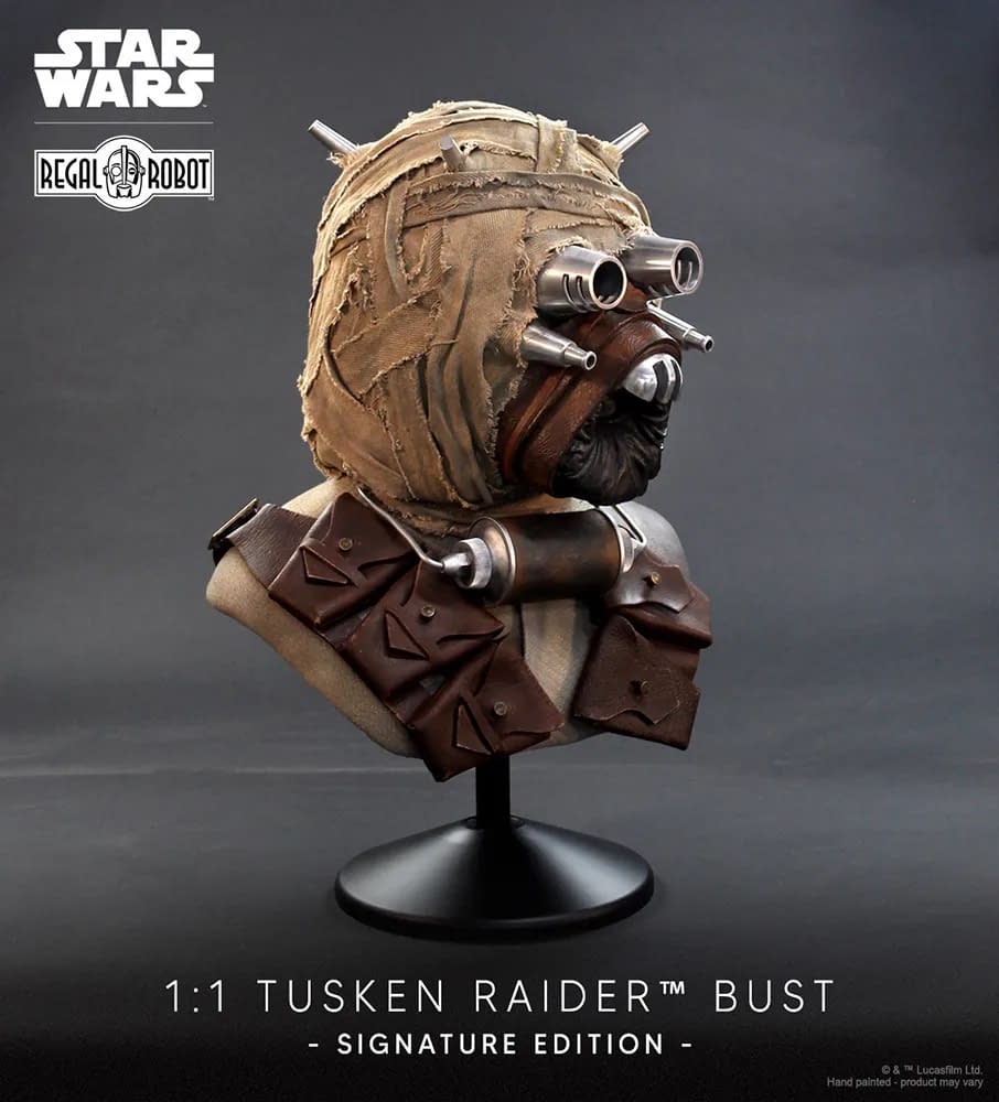 Regal Robot Reveals Life-Size Star Wars Tusken Raider Signature Bust