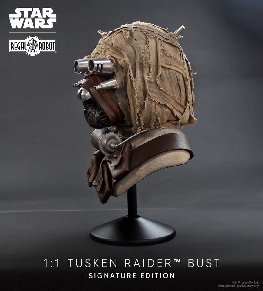 Regal Robot Reveals Life-Size Star Wars Tusken Raider Signature Bust