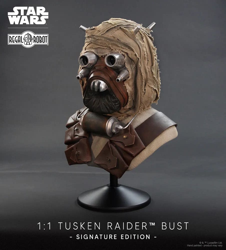 Regal Robot Reveals Life-Size Star Wars Tusken Raider Signature Bust