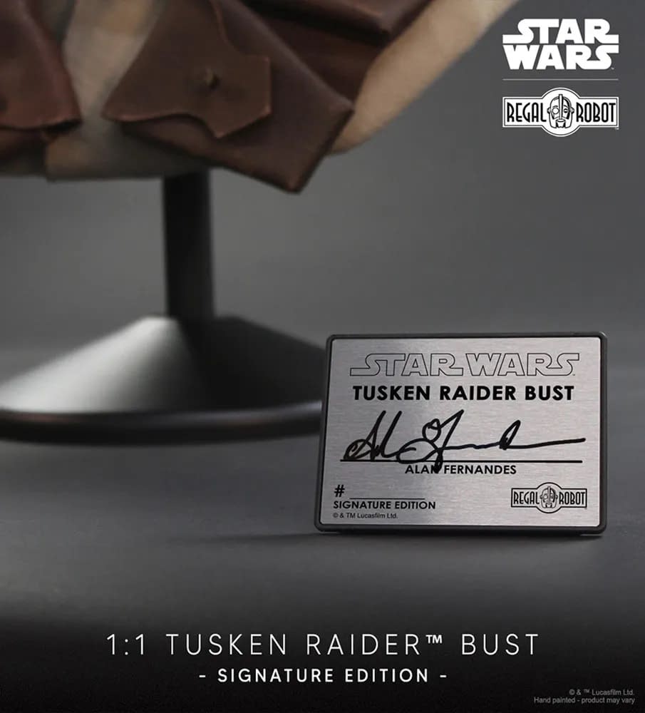 Regal Robot Reveals Life-Size Star Wars Tusken Raider Signature Bust