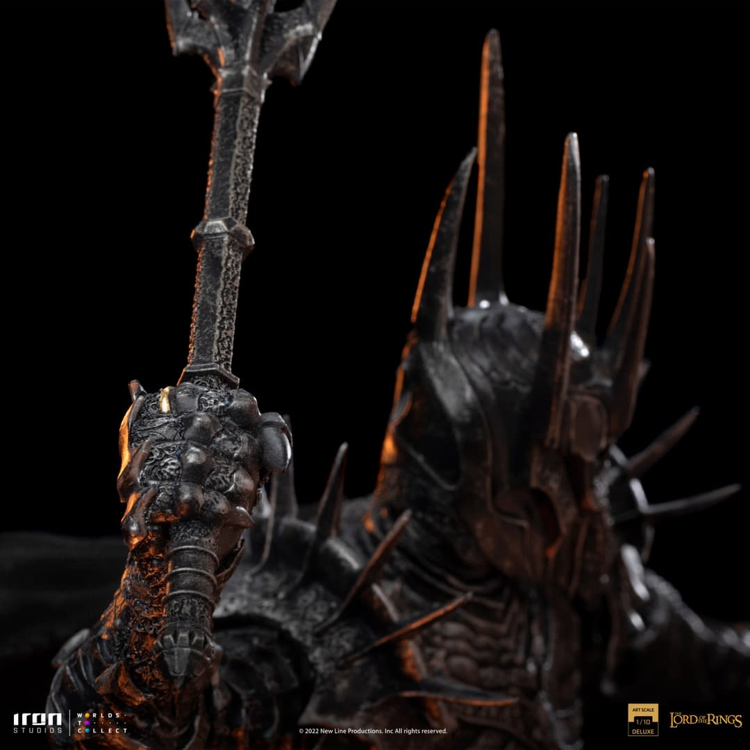 The Lord of the Rings Sauron Rises Once More with Iron Studios 