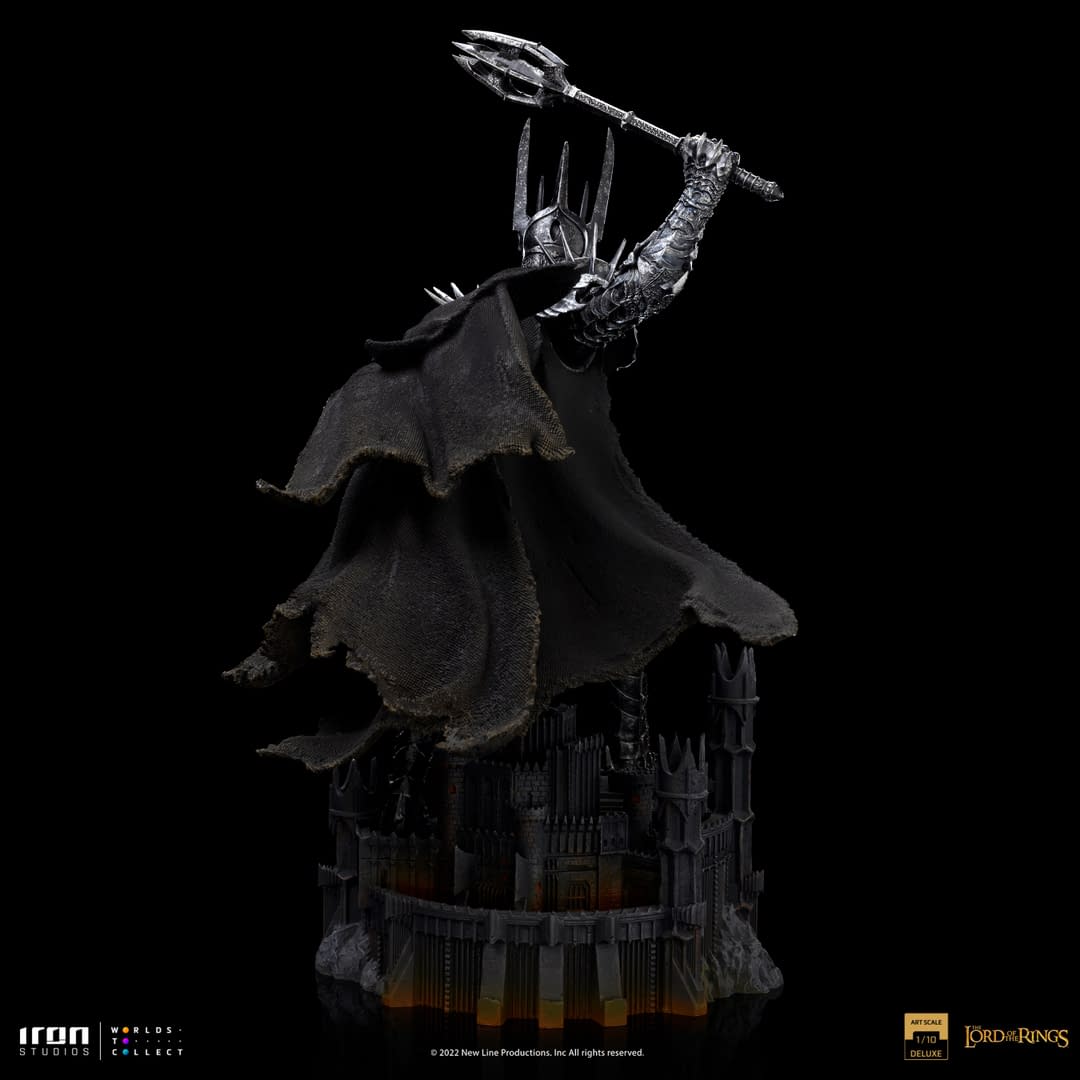 The Lord of the Rings Sauron Rises Once More with Iron Studios 