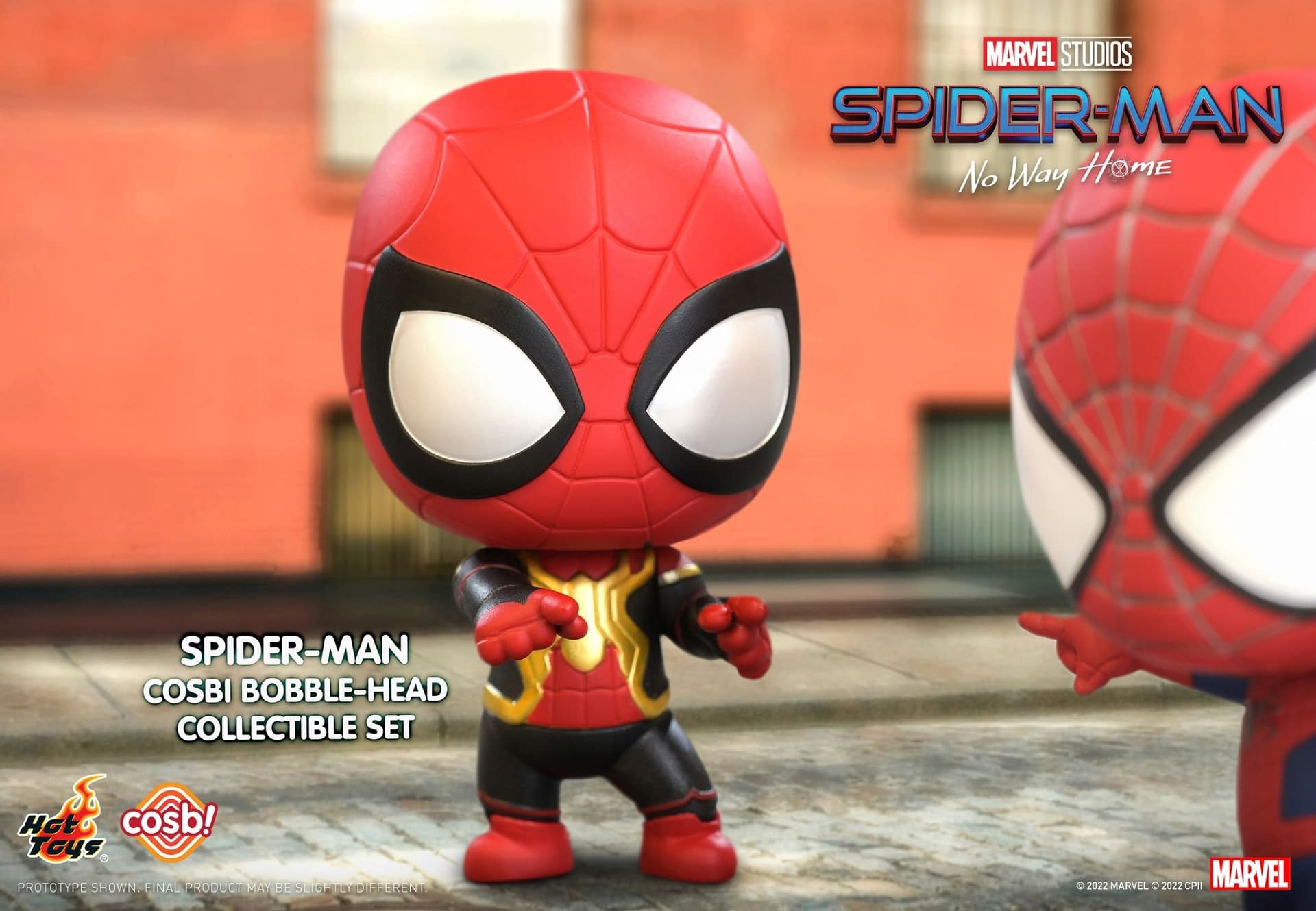 Spider-Man: No Way Home 3-Peters Meme Cosbi Set Hits Hot Toys