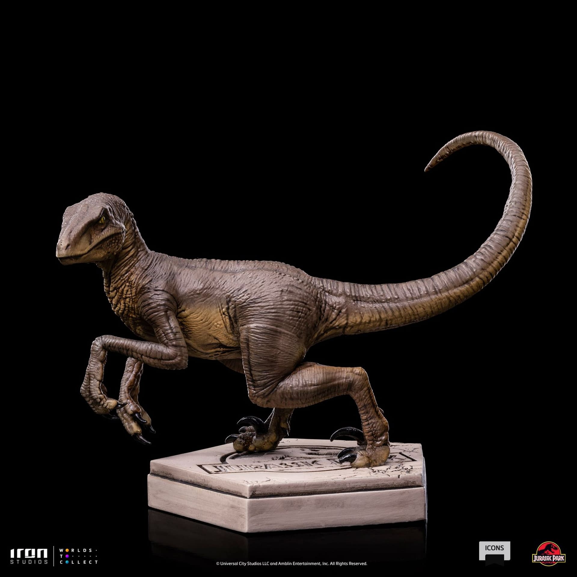 Jurassic Park Raptors Walk the Earth Once Again with Iron Studios