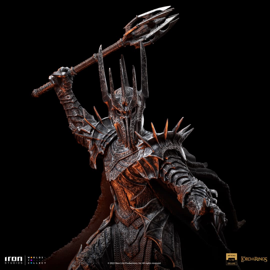 The Lord of the Rings Sauron Rises Once More with Iron Studios 