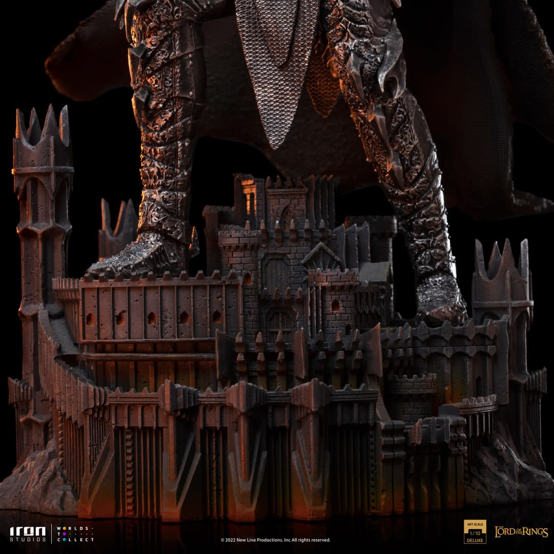 The Lord of the Rings Sauron Rises Once More with Iron Studios 