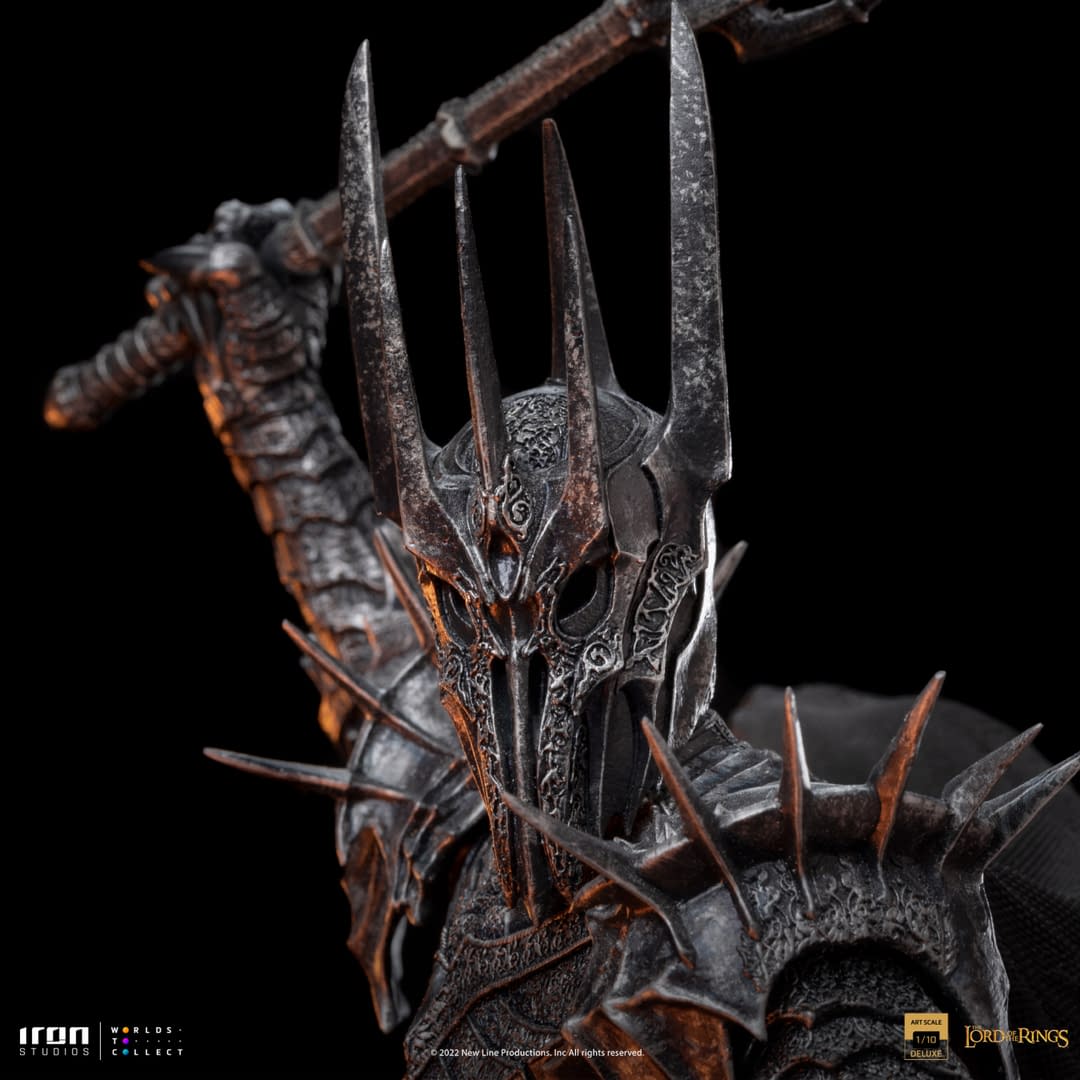 The Lord of the Rings Sauron Rises Once More with Iron Studios 